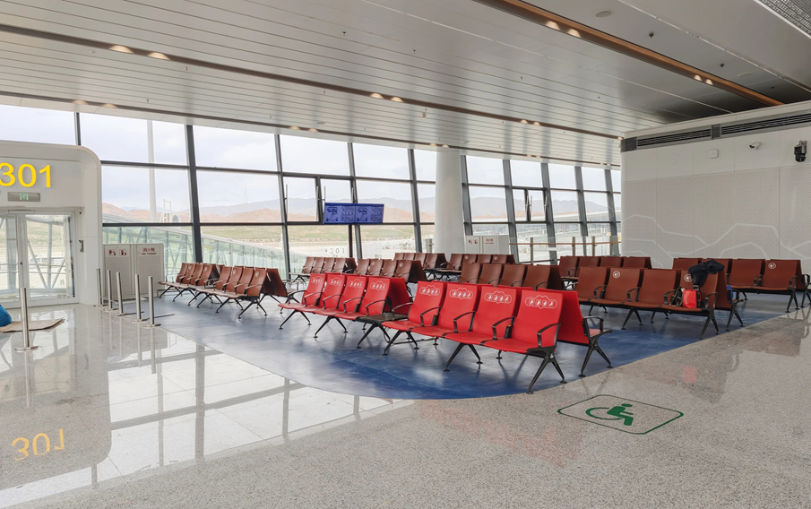 西宁曹家堡国际机场T3航站楼等候椅 LS-502