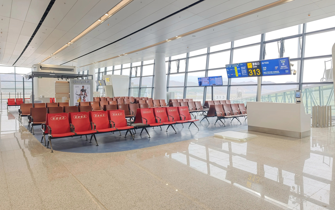 西宁曹家堡国际机场T3航站楼等候椅 LS-502