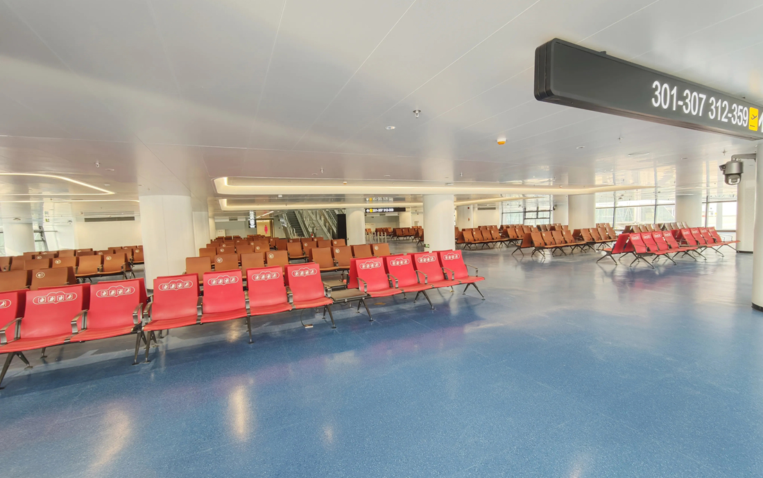 西宁曹家堡国际机场T3航站楼等候椅 LS-502