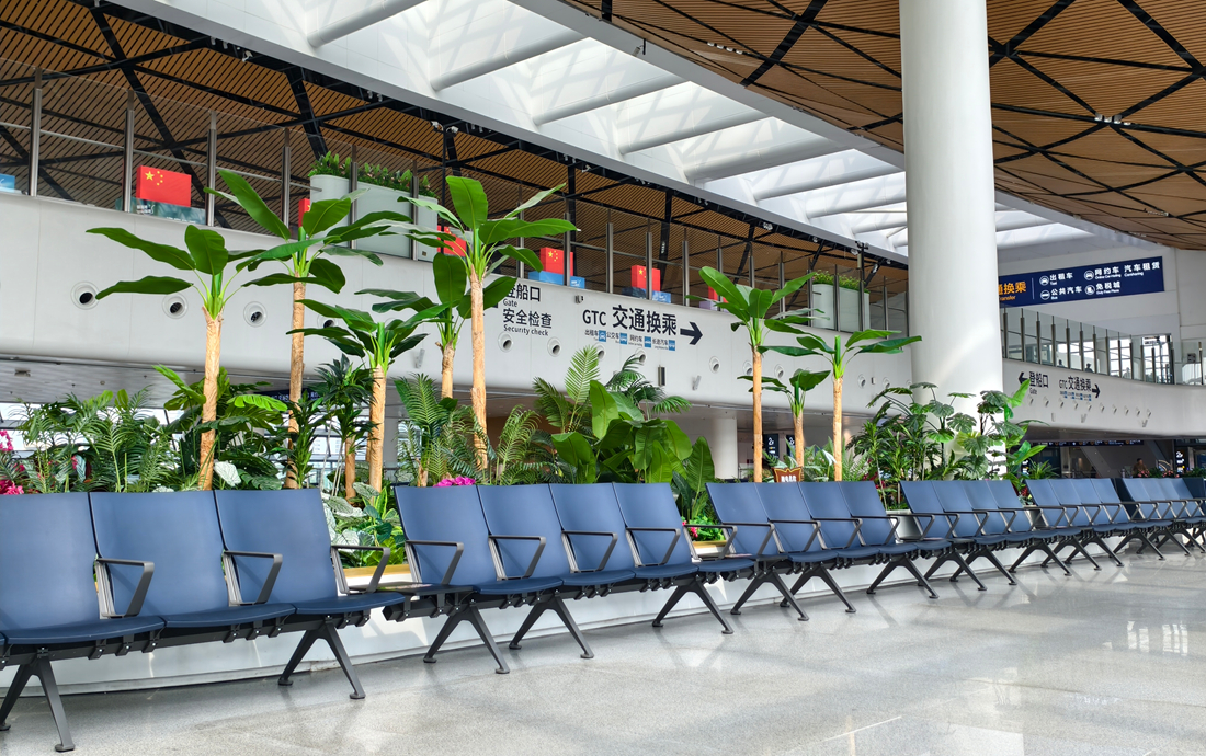 海口新海港客运枢纽等候椅 LS-501